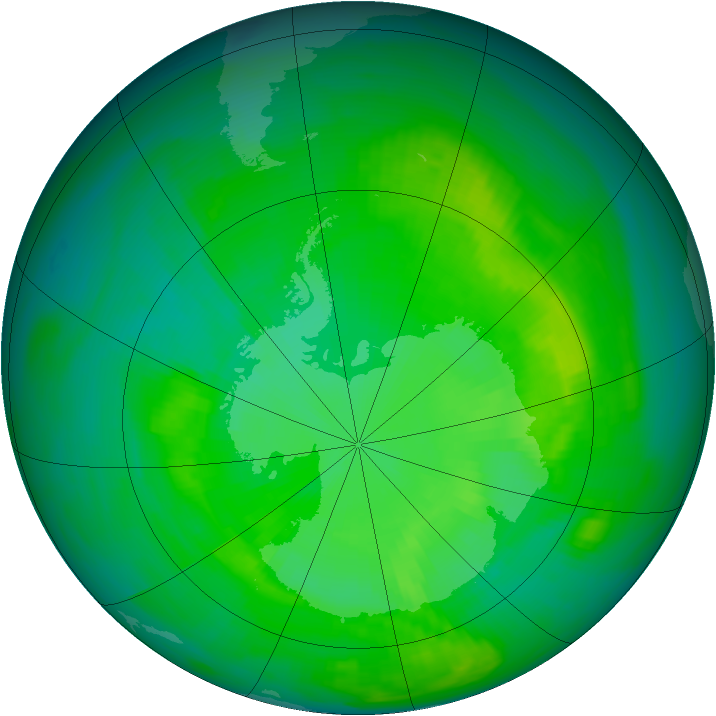 Ozone Map 1981-12-04